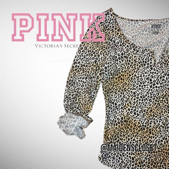 Victoria Secret PINK Leopard Print Bodysuit - Picture 9 of 14